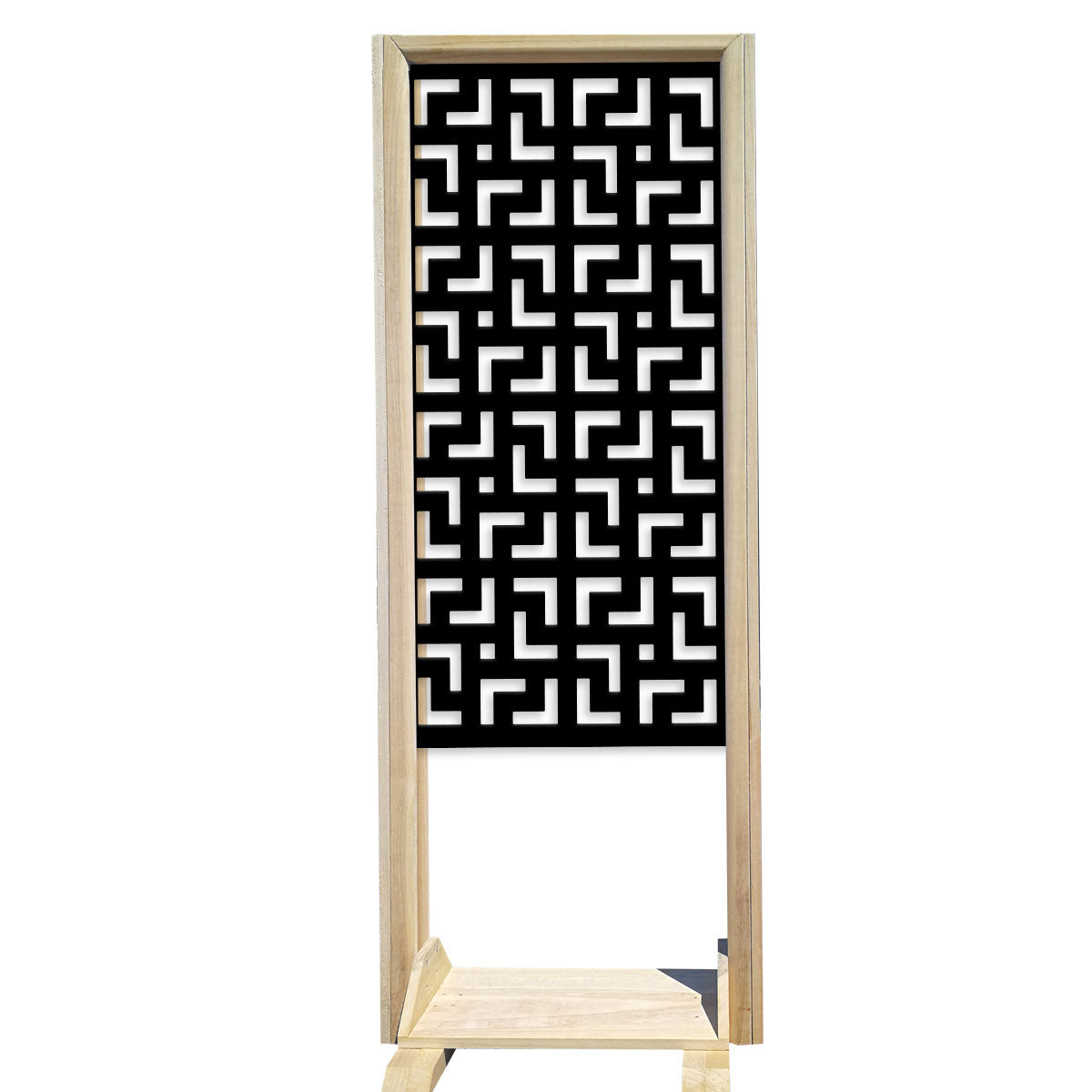 LABYRINTH L - Separè - Paravento modulabile - 70x190cm - in Legno e PVC - PlastiWood (14555453)