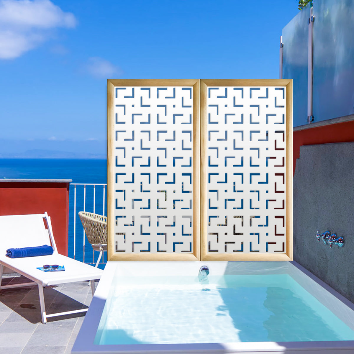 LABYRINTH M - Moduli Decorativi in Legno e PVC - PlastiWood (14555468)