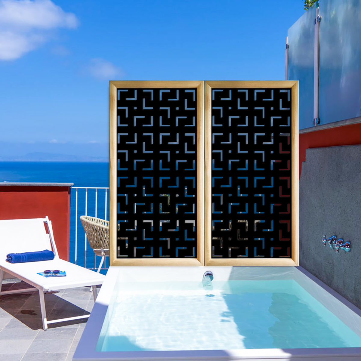 LABYRINTH M - Moduli Decorativi in Legno e PVC - PlastiWood (14555469)