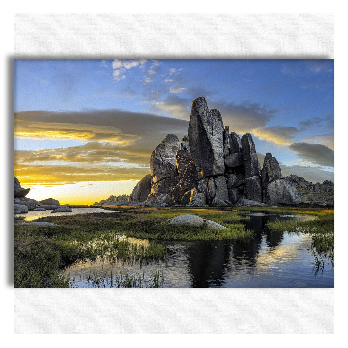 Landscape AUSTRALIA - Quadro Canvas su telaio in legno - PlastiWood (14555506)