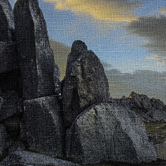 Landscape AUSTRALIA - Quadro Canvas su telaio in legno - PlastiWood (14555507)