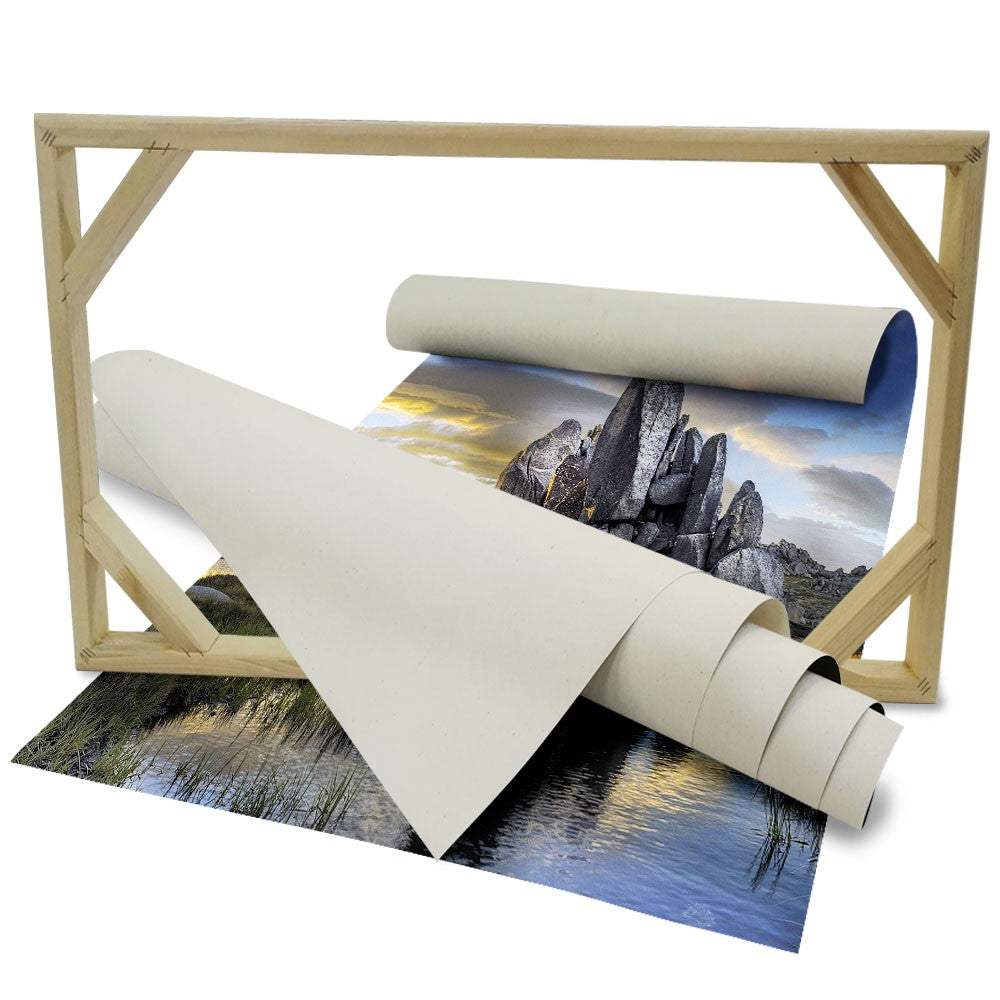 Landscape AUSTRALIA - Quadro Canvas su telaio in legno - PlastiWood (14555508)