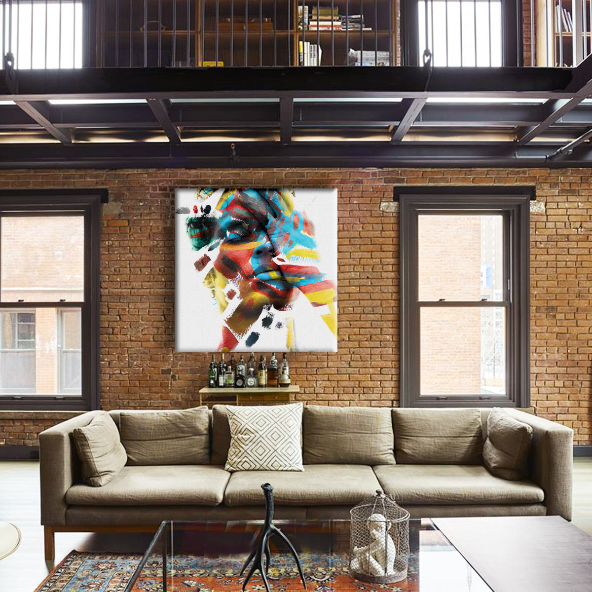 Lassme -  Quadro Canvas Contemporaneo su telaio in legno - PlastiWood (14555539)