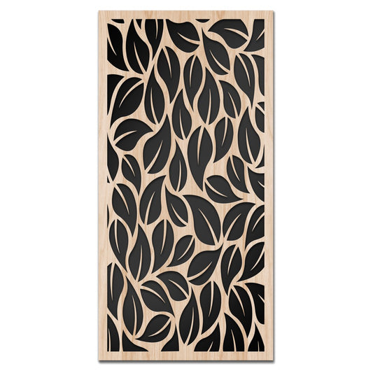 LEAVES - Quadro arredo LASERCUT composito Legno e PVC - PlastiWood (14555581)