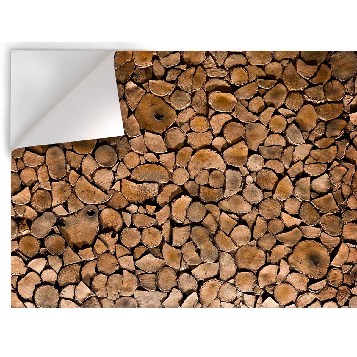 Legna Tagliata - Pellicola stampata adesiva in PVC finitura opaca - PlastiWood (14555592)