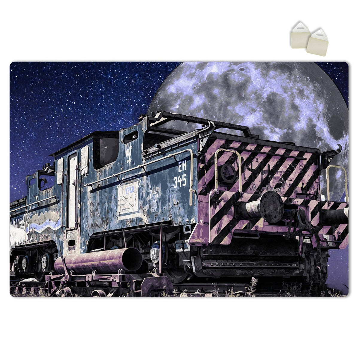 LOCOMOTIVA - POSTER in PVC da 3mm - PlastiWood (14555661)