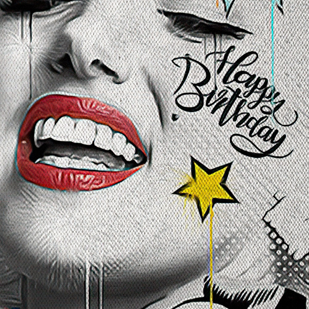 MaryPop -  Quadro Canvas Contemporaneo su telaio in legno - PlastiWood (14555880)