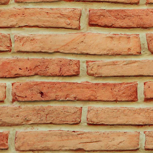 MATTONE ROSSO - Paraschizzi da cucina in PVC flessibile - Misura 120x60cm spessore 3mm - PlastiWood (14555924)