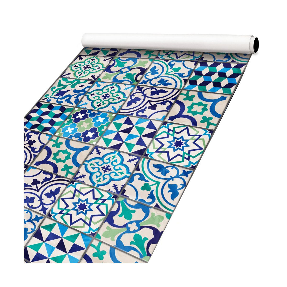 MATTONELLE di VIETRI Pellicola adesiva in PVC finitura opaca - PlastiWood (14555929)