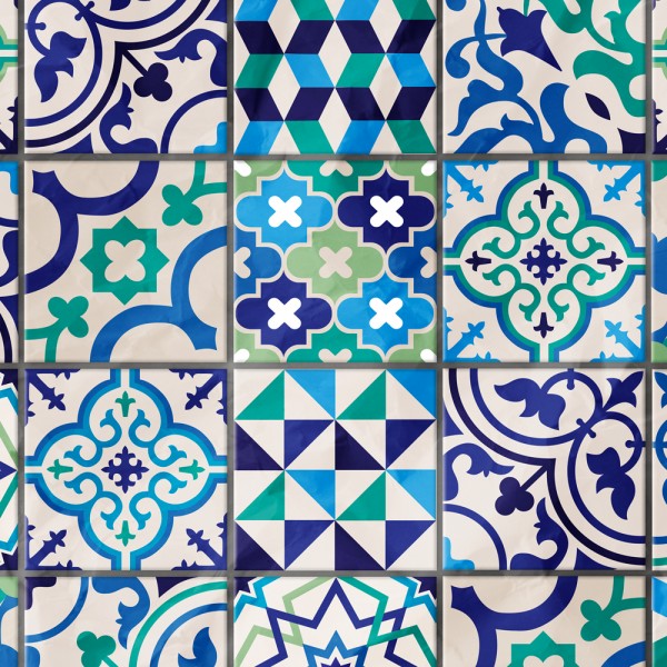 MATTONELLE VIETRI - Paraschizzi da cucina in PVC flessibile - Misura 120x60cm spessore 3mm - PlastiWood (14555932)