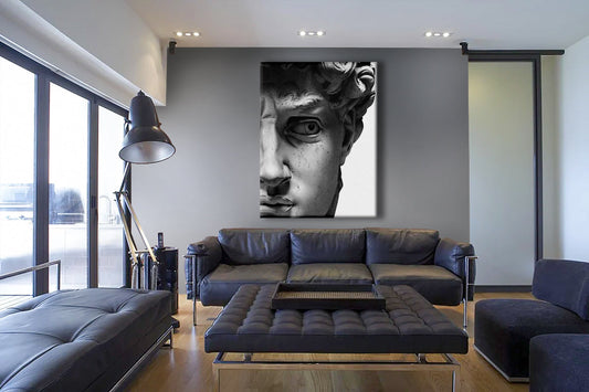 Michelangelo -  Quadro Canvas Contemporaneo su telaio in legno - PlastiWood (14555997)