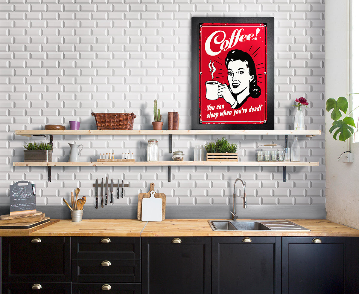 MILK - Pannello per parete in PVC a rilievo 3D - 595mmX560mm - PlastiWood (14556038)