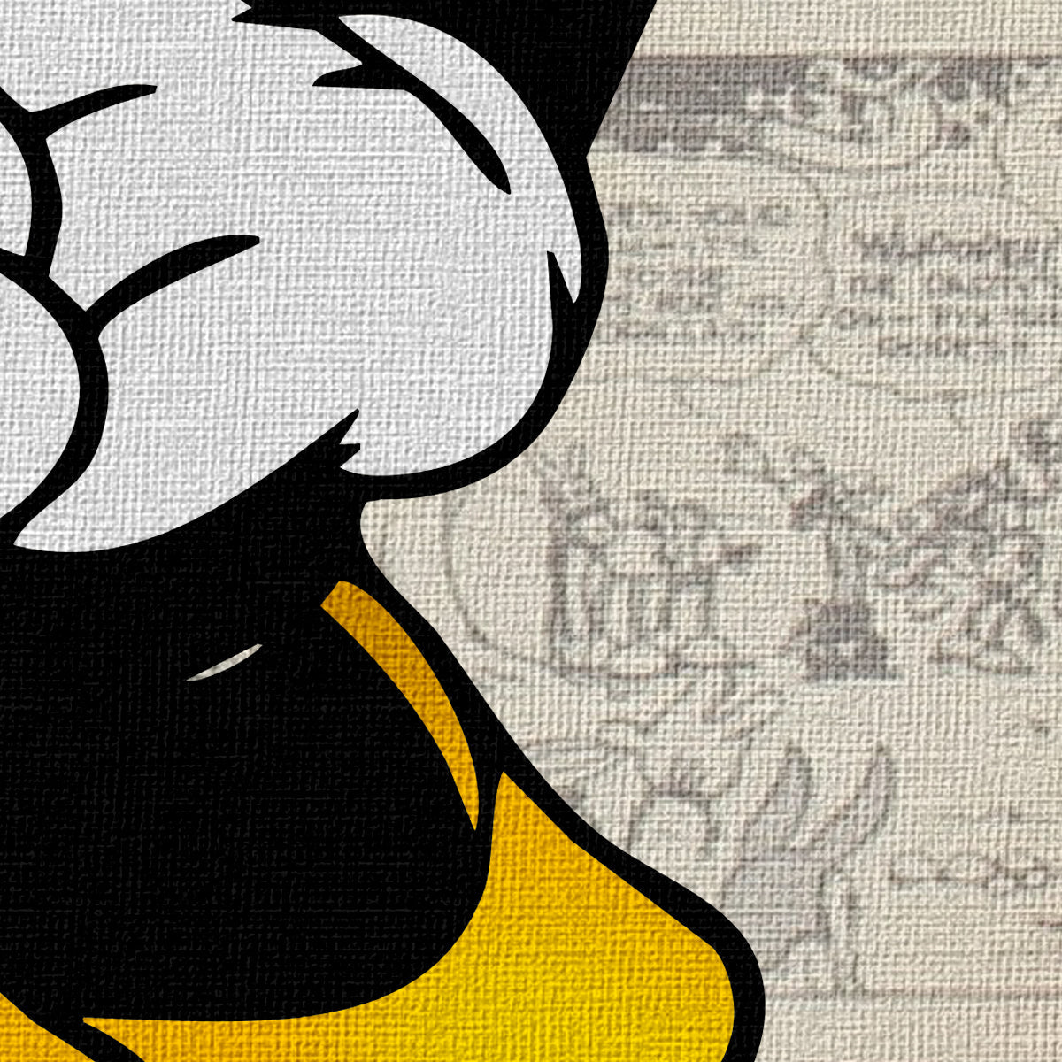 MINNIE - Quadro stampato su Canvas e montato su telaio in legno - PlastiWood (14556050)