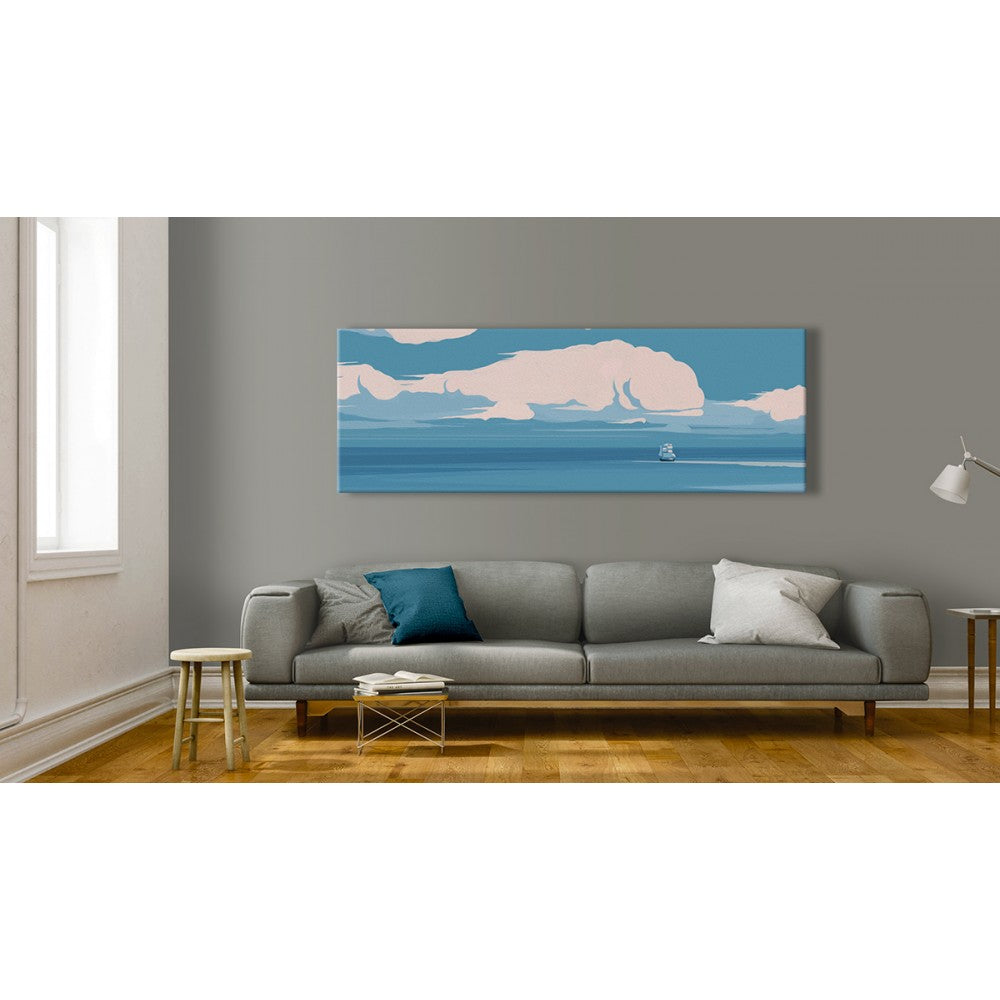 MOBY DICK Stampa su Canvas montata su telaio in legno - PlastiWood (14556101)