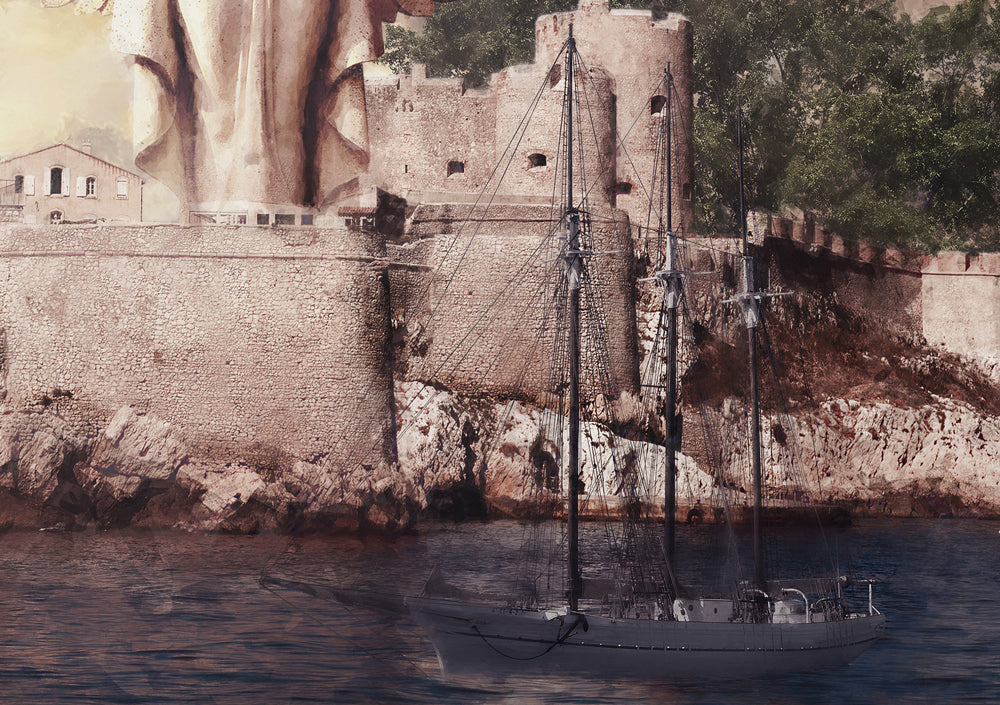 NAVIGANDO - POSTER in PVC da 3mm - PlastiWood (14556225)