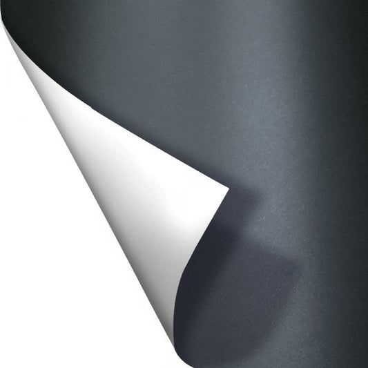 NERO RUVIDO - Pellicola decorativa adesiva larga base 122cm - PlastiWood