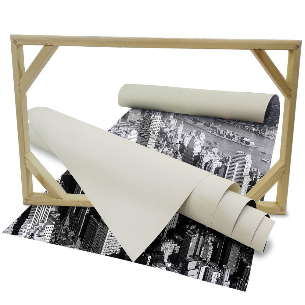 NewYork retrò - Quadro Canvas su telaio in legno - PlastiWood (14556241)