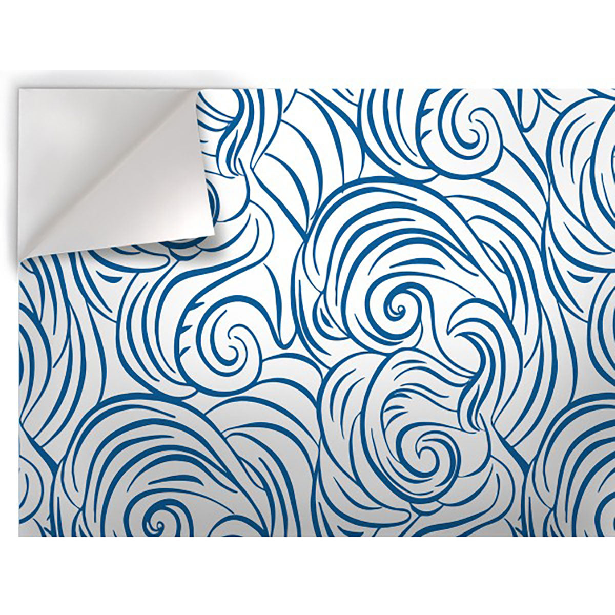 ONDE RICCE - Pellicola stampata adesiva in PVC finitura opaca - PlastiWood (14556391)