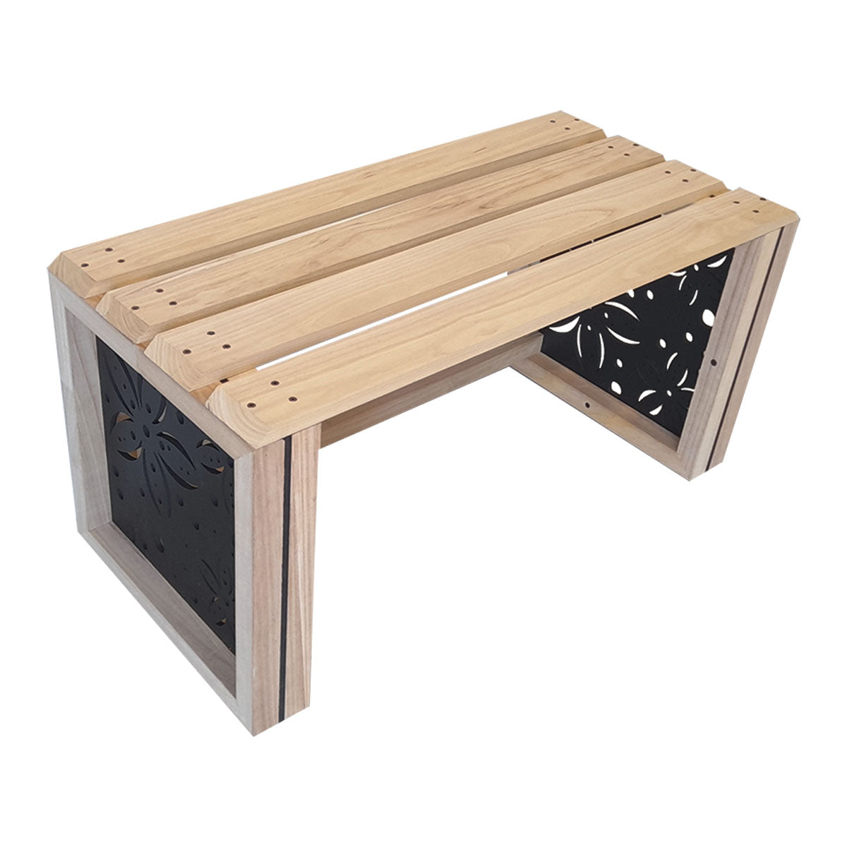 Panchina In Legno E Pvc Per Interno Ed Esterno Mod. FLOWERS - PlastiWood (14556446)