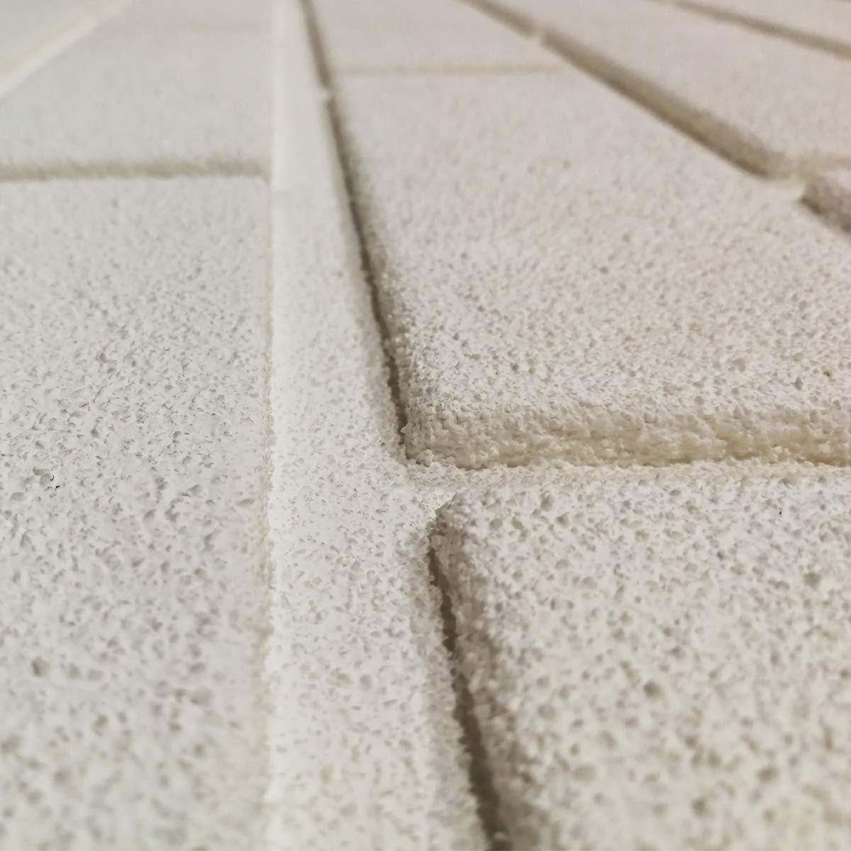 Pannello finto mattone BIANCO In EPS Resinato Misura 100x50 Cm Spessore 2 Cm - PlastiWood (14556471)