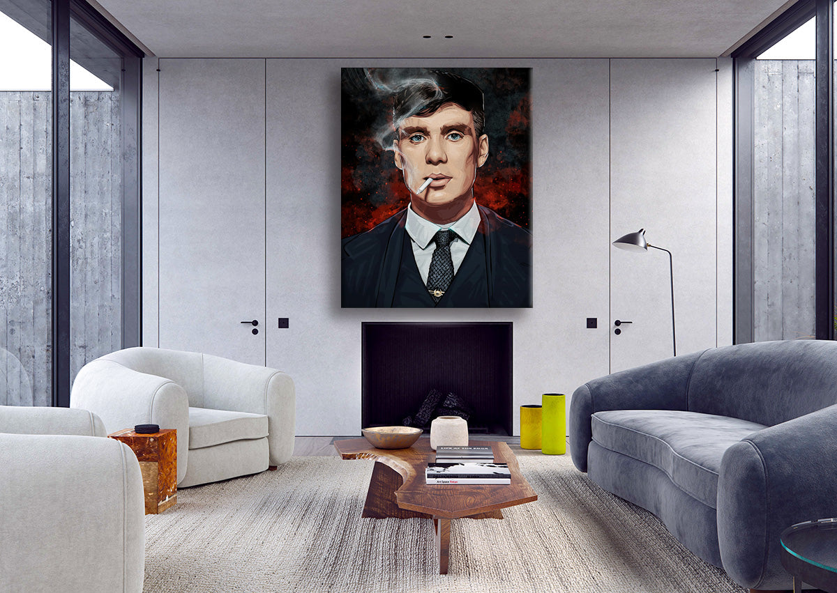 Peaky -  Quadro Canvas Contemporaneo su telaio in legno - PlastiWood (14556539)