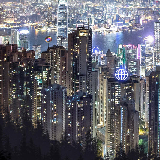 PLANET CITY- POSTER in PVC da 3mm - PlastiWood (14556720)