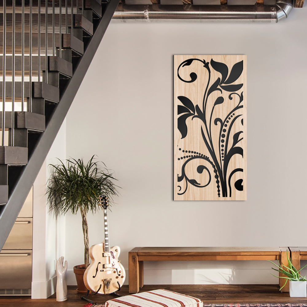 PLANTAE - Quadro arredo LASERCUT composito Legno e PVC - PlastiWood (14556727)