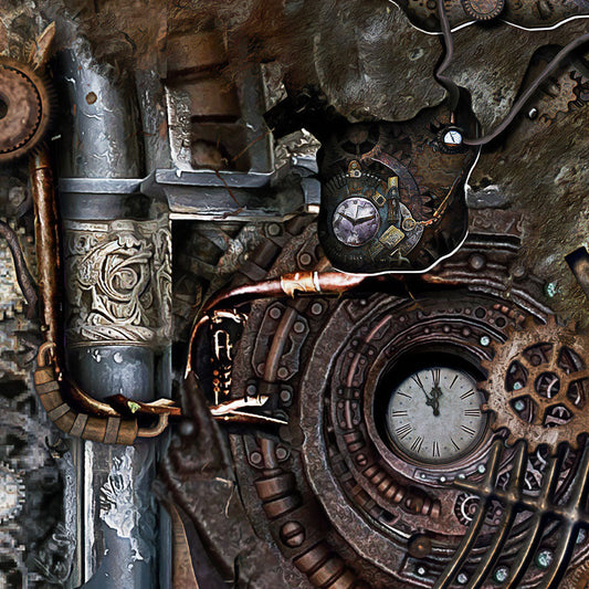 PORTA TEMPORALE - POSTER in PVC da 3mm - PlastiWood (14556860)