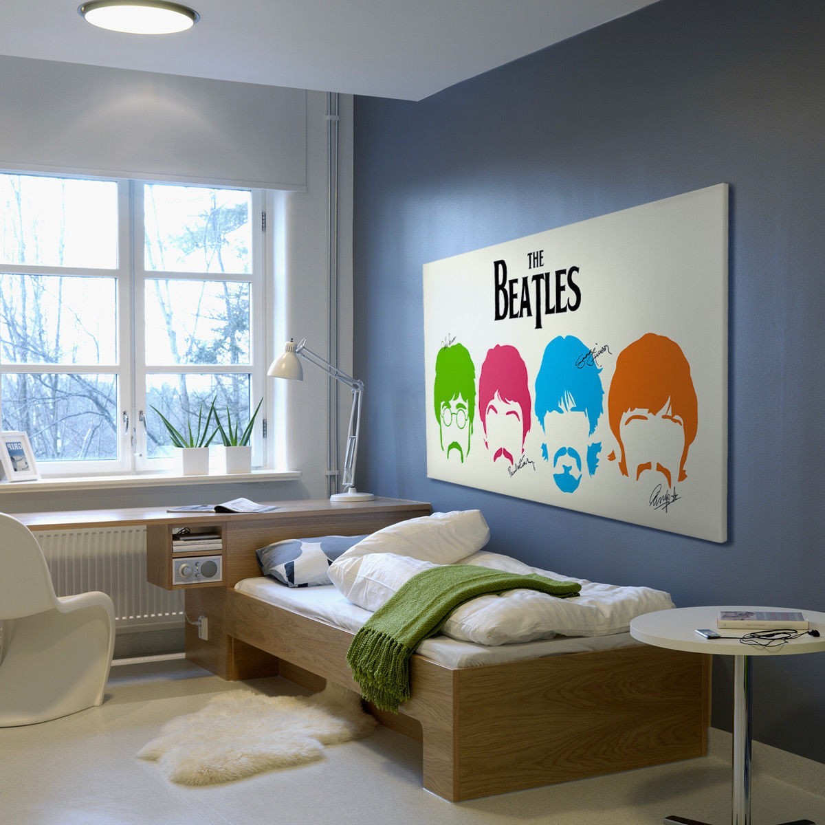 Quadro Canvas su telaio in legno BEATLES SIGN - PlastiWood (14557004)