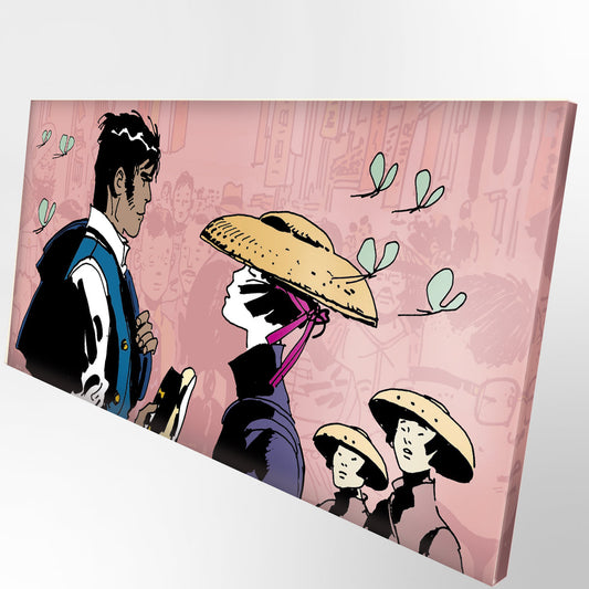 Quadro Canvas su telaio in legno Tela Corto Maltese - PlastiWood (14557030)