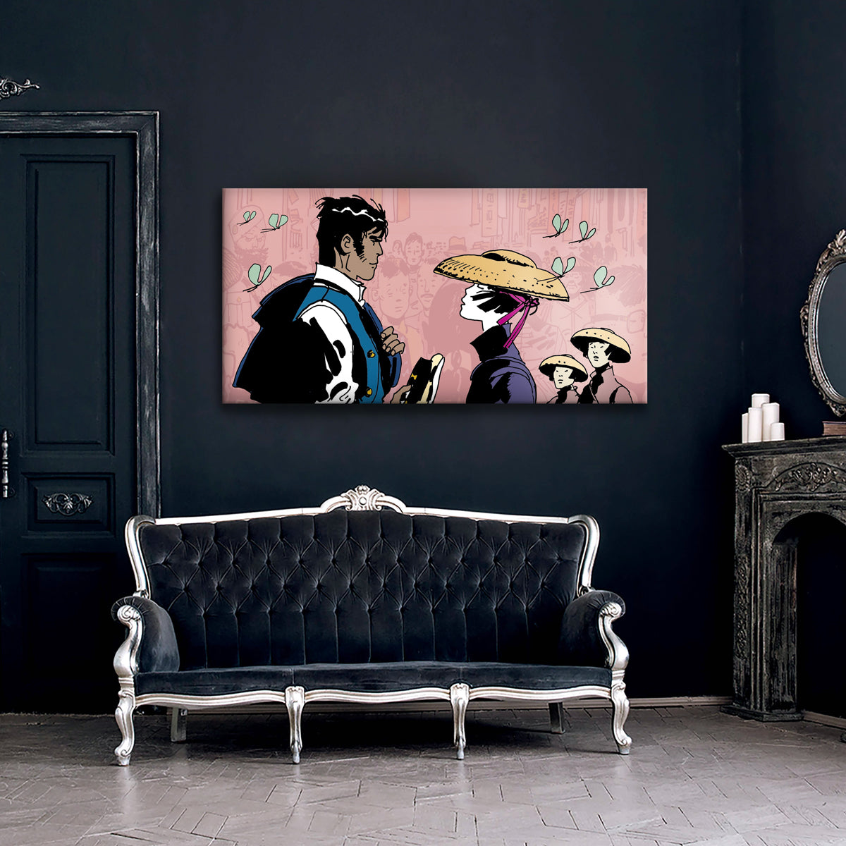 Quadro Canvas su telaio in legno Tela Corto Maltese - PlastiWood (14557032)