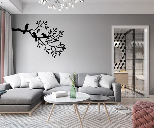 RAMOSCELLO - Adesivo murale wall sticker in vinile 55x115 cm - PlastiWood (14557129)