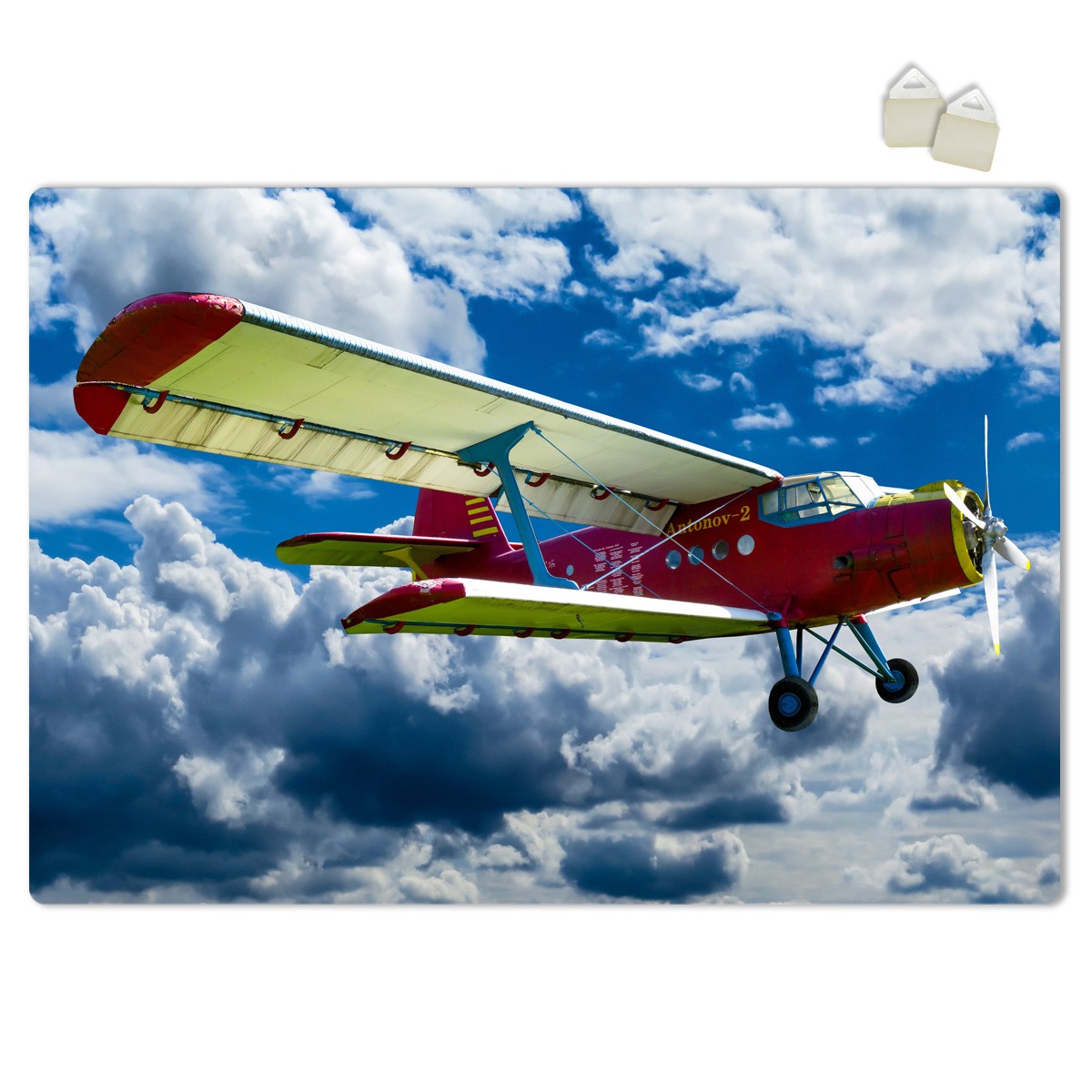 RED PLANE - POSTER in PVC da 3mm - PlastiWood (14557176)