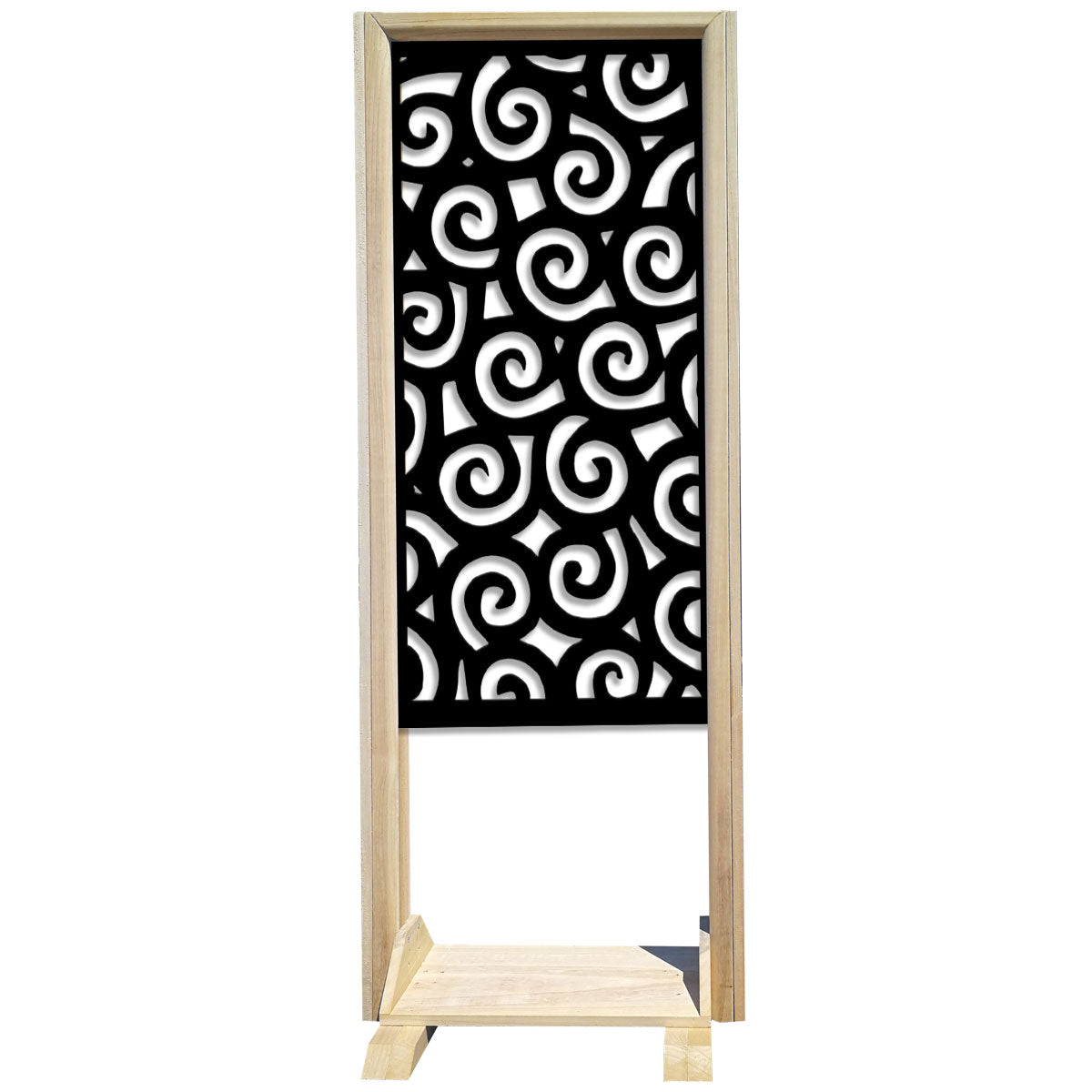 RICCI - Separè  - Paravento modulabile - 70x190cm - in Legno e PVC - PlastiWood (14557203)