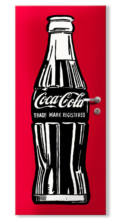 Rivestimento adesivo per porte interne - Coca Cola - PlastiWood