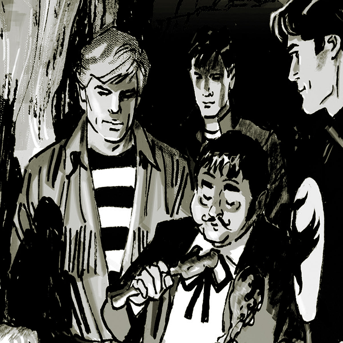 Rivestimento adesivo per porte interne - Fumetti - PlastiWood (14557228)