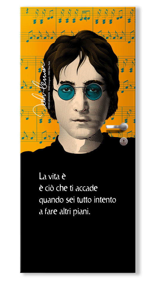 Rivestimento adesivo per porte interne - Lennon Vita - PlastiWood (14557245)