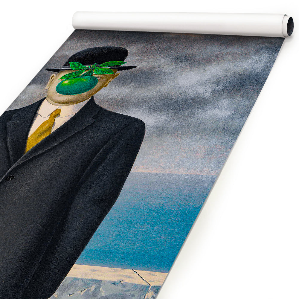 Rivestimento adesivo per porte interne - Magritte i figli degli uomini - PlastiWood (14557250)