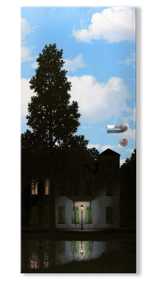 Rivestimento adesivo per porte interne - Magritte Impero Luci - PlastiWood