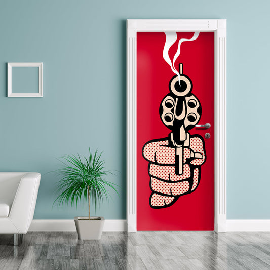 Rivestimento adesivo per porte interne - Pistol - PlastiWood (14557255)