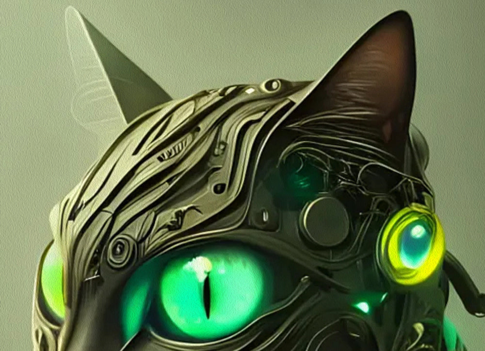 ROBOGATTO - POSTER in PVC da 3mm - PlastiWood (14557279)