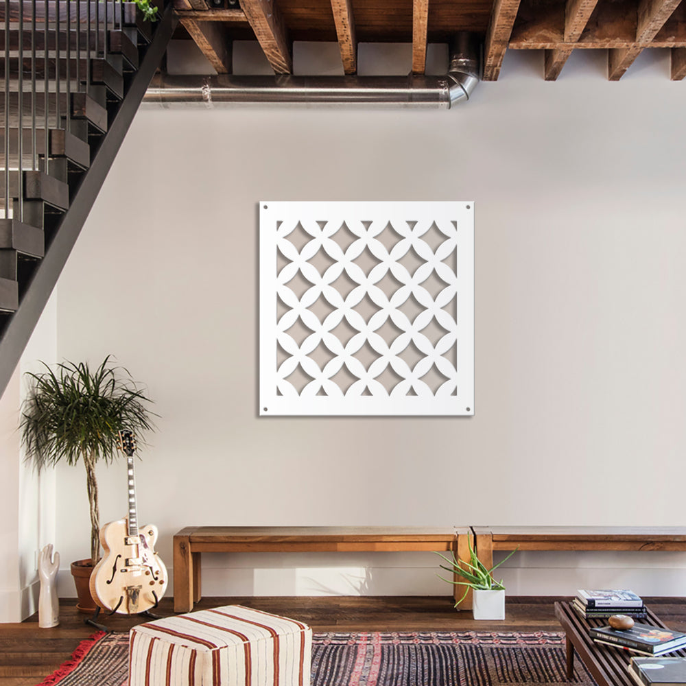 ROMBI - Pannello in PVC traforato - Parasole - PlastiWood (14557316)