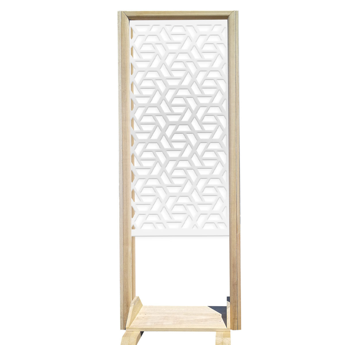 ROMBO - Separè - Paravento modulabile - 70x190cm - in Legno e PVC - PlastiWood (14557339)