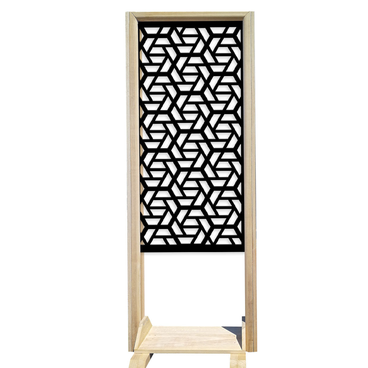 ROMBO - Separè - Paravento modulabile - 70x190cm - in Legno e PVC - PlastiWood (14557340)