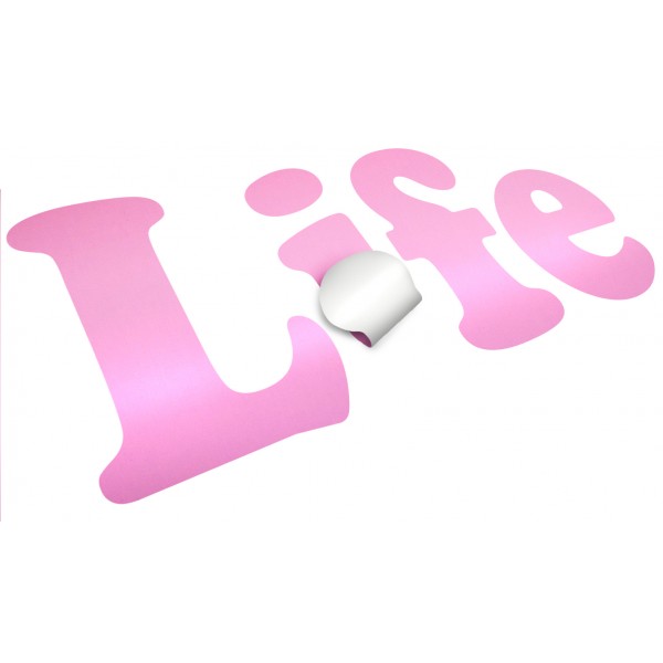 ROSA CAMERETTA - Pellicola polimerica adesiva da 122cm di base - PlastiWood (14557382)