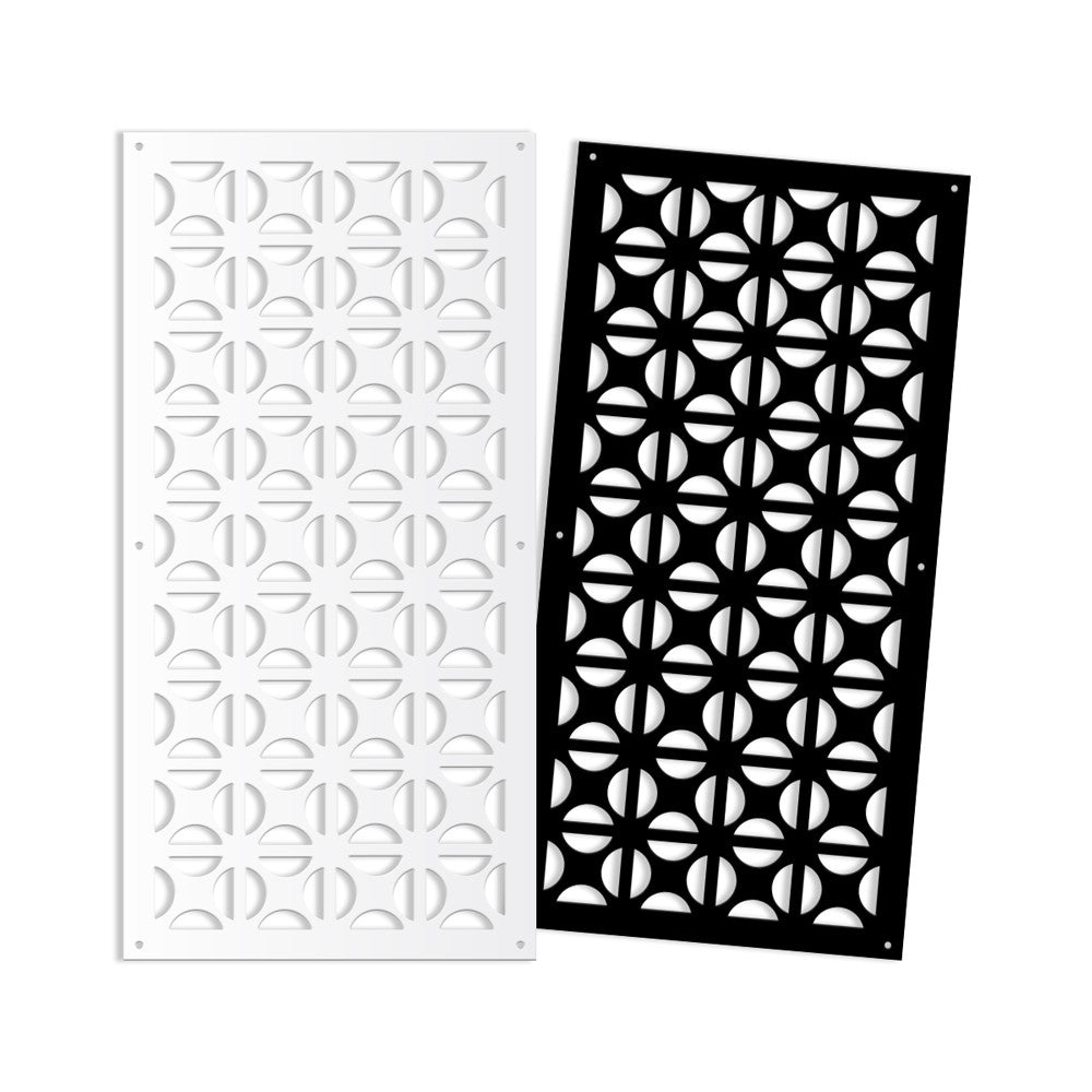 ROUND CROSS- Pannello in PVC traforato - Parasole - PlastiWood (14557421)