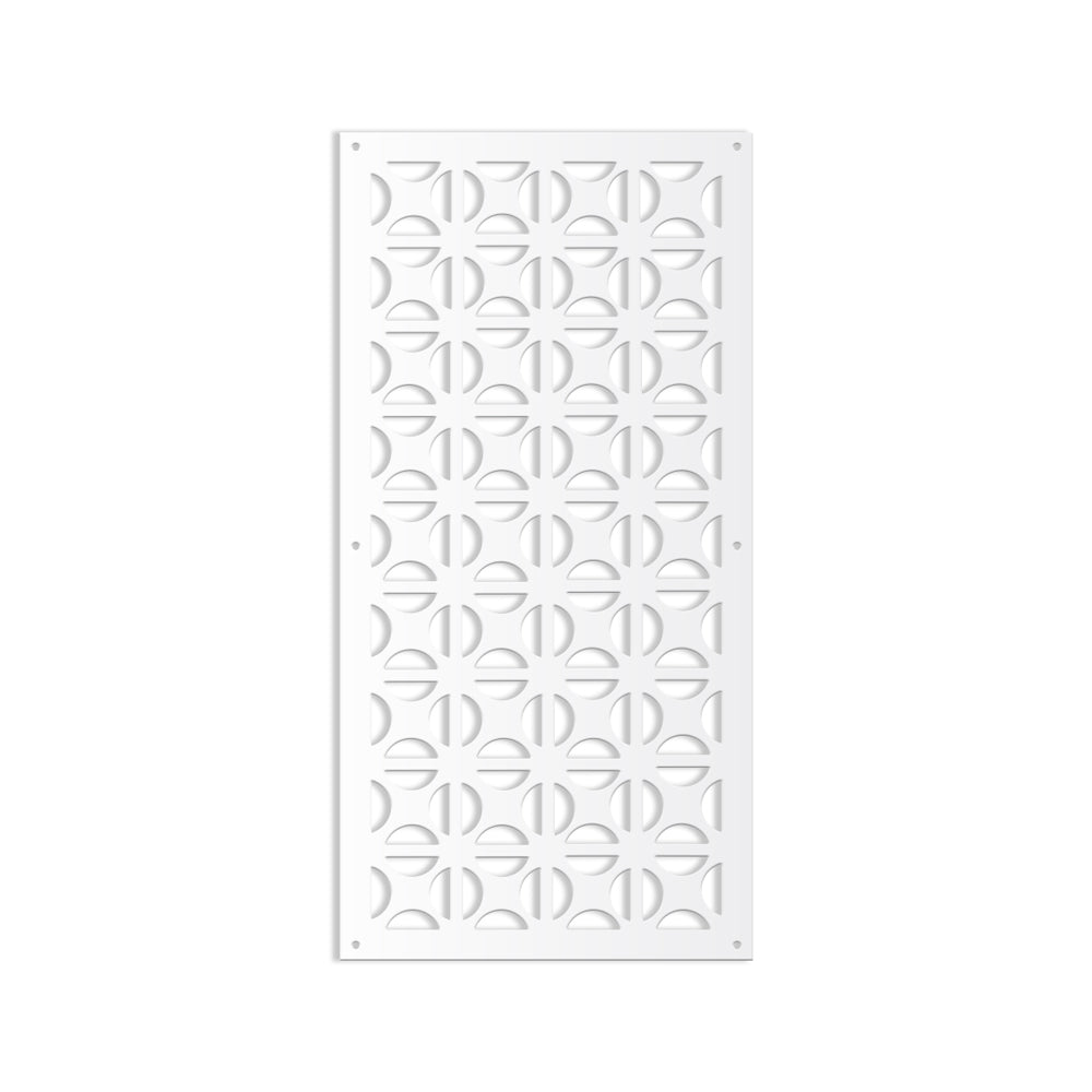 ROUND CROSS- Pannello in PVC traforato - Parasole - PlastiWood (14557422)
