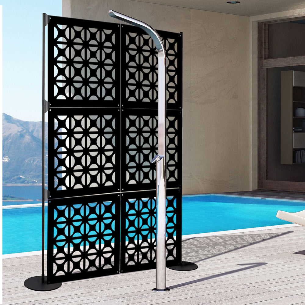ROUND CROSS- Pannello in PVC traforato - Parasole - PlastiWood (14557427)