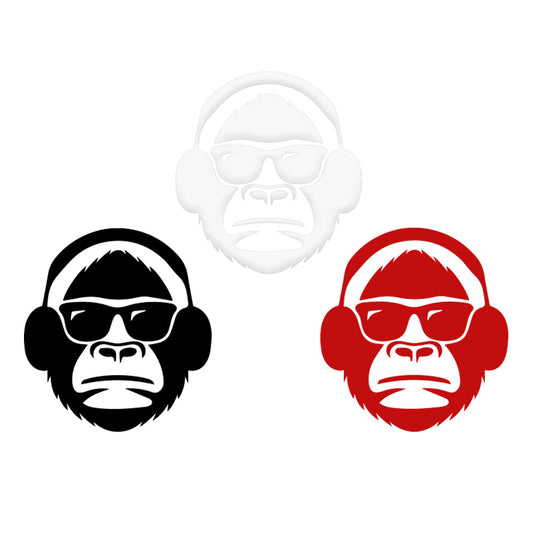 SCIMPAZE' - Adesivo murale wall sticker in vinile 55x60 cm - PlastiWood (14557583)