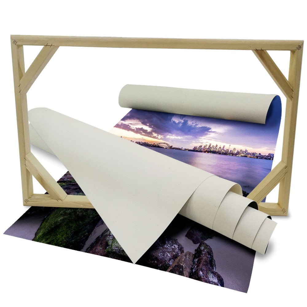 SIDNEY Landscape - Quadro Canvas su telaio in legno - PlastiWood (14557650)